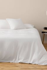 Textura Capa de edred&atilde;o com textura branco