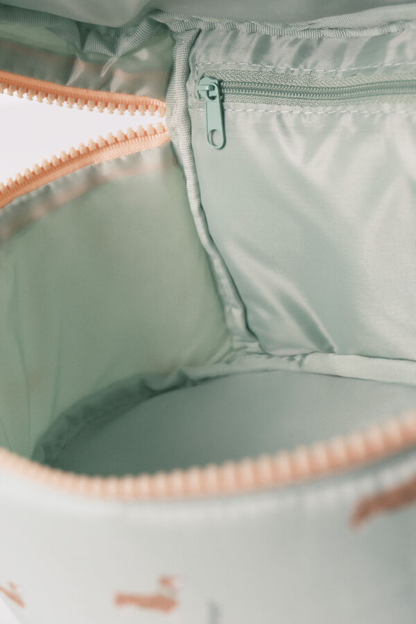 Women'secret N&eacute;cessaire m&eacute;dio estampado de c&atilde;ezinhos verde verde