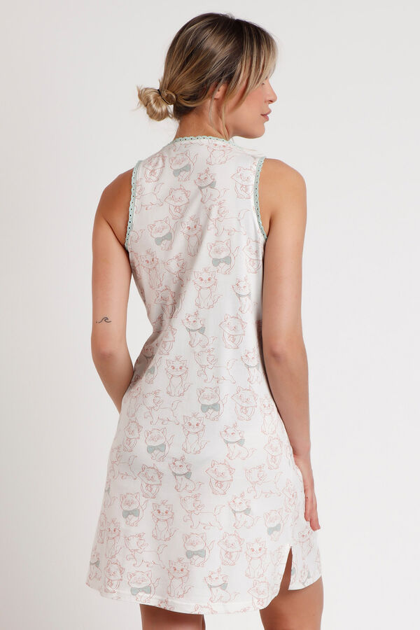 Admas Wonder Mum maternity Disney sleeves Nightgown blue