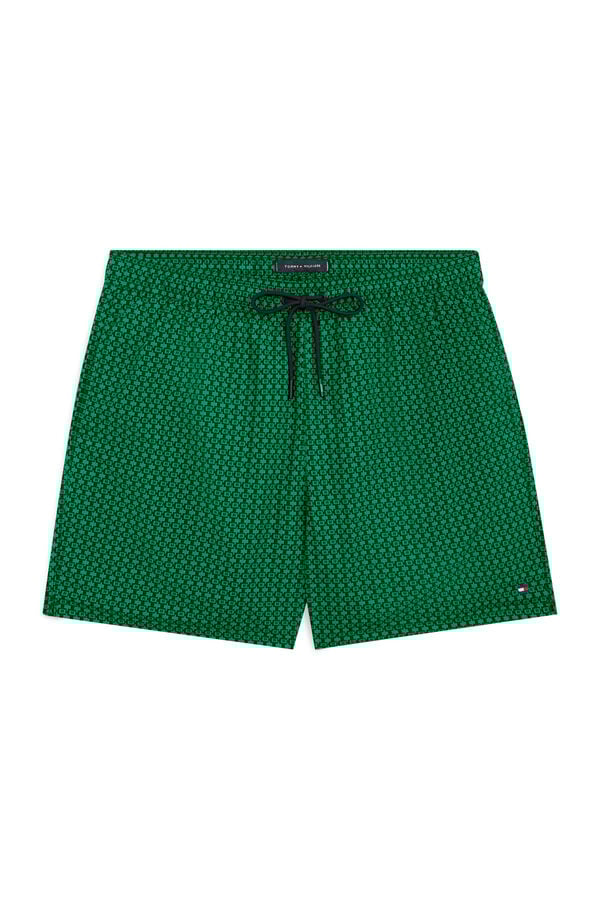 Tommy Hilfiger Cal&ccedil;&otilde;es de banho estampado bandeiras azul