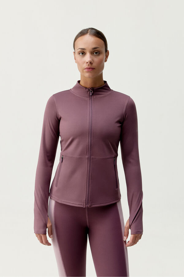Born Living Yoga Jaqueta Ivet Deep Rose rosa