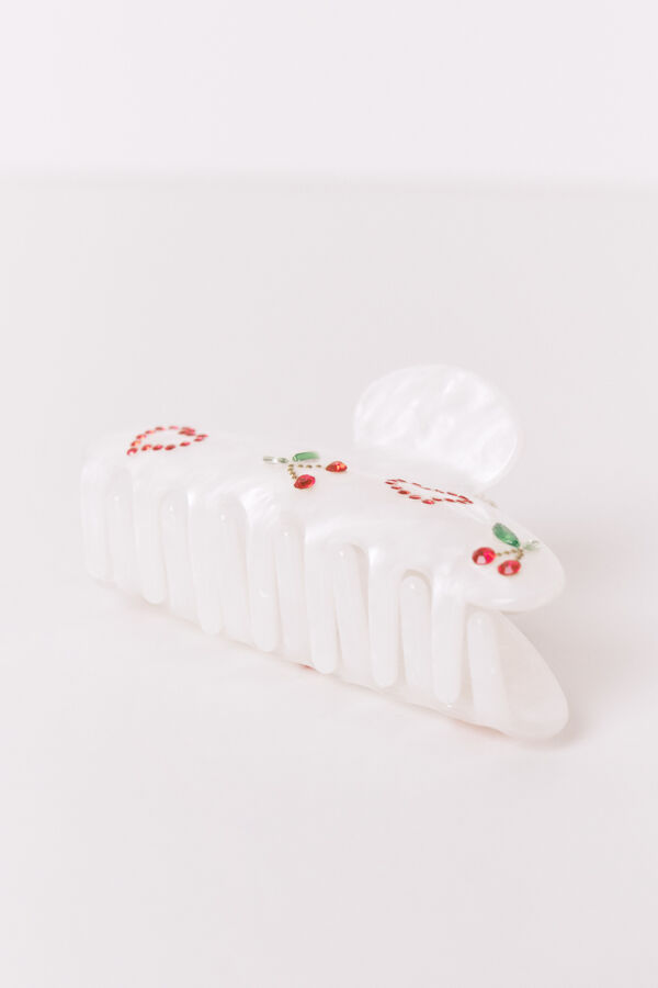 Women'secret Mola marmorizada com brilhos branca branco