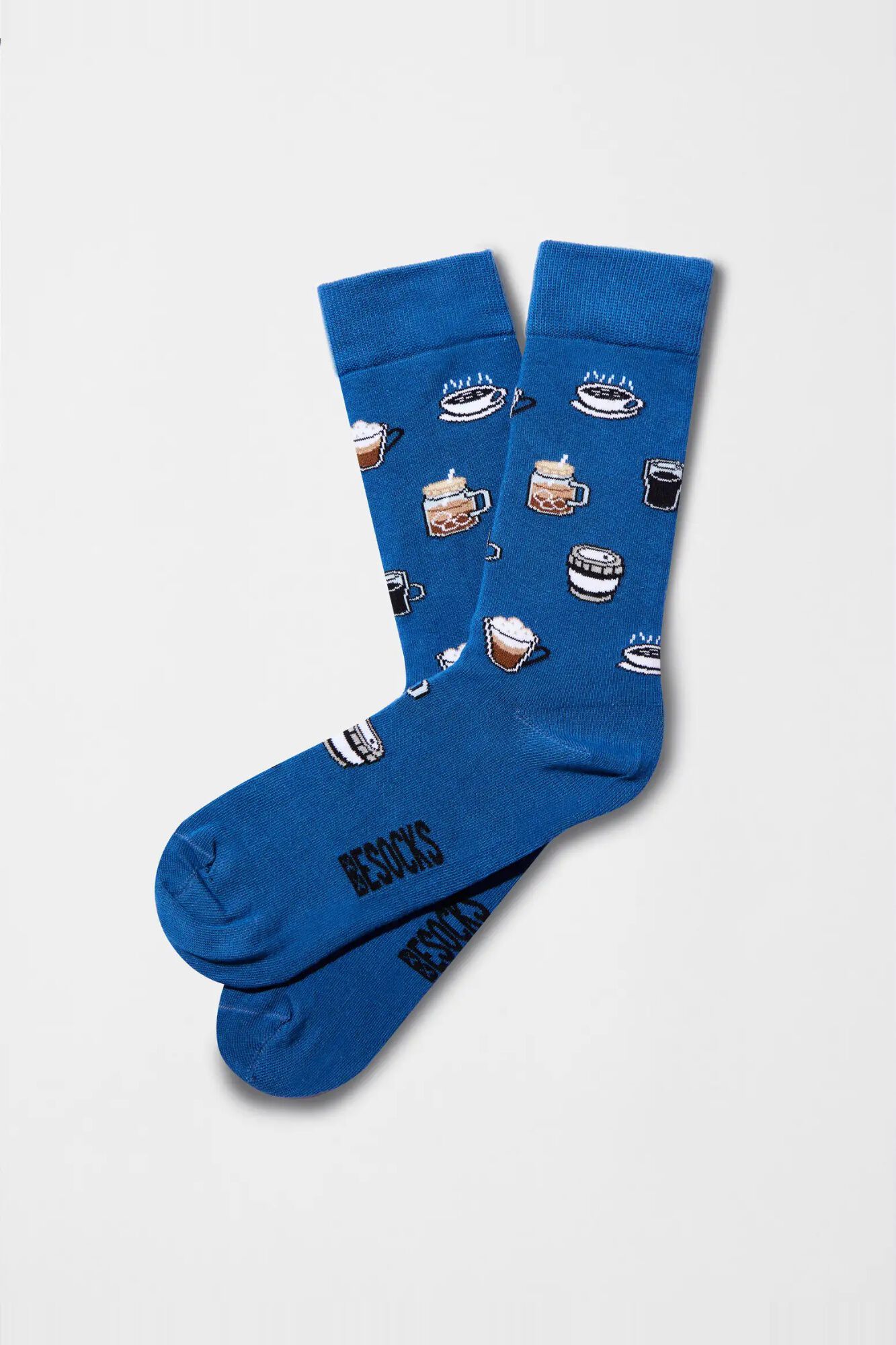Besocks Meias altas BESOCKS de caf&eacute;