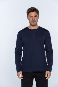 Punto Blanco Camiseta masculina de manga comprida