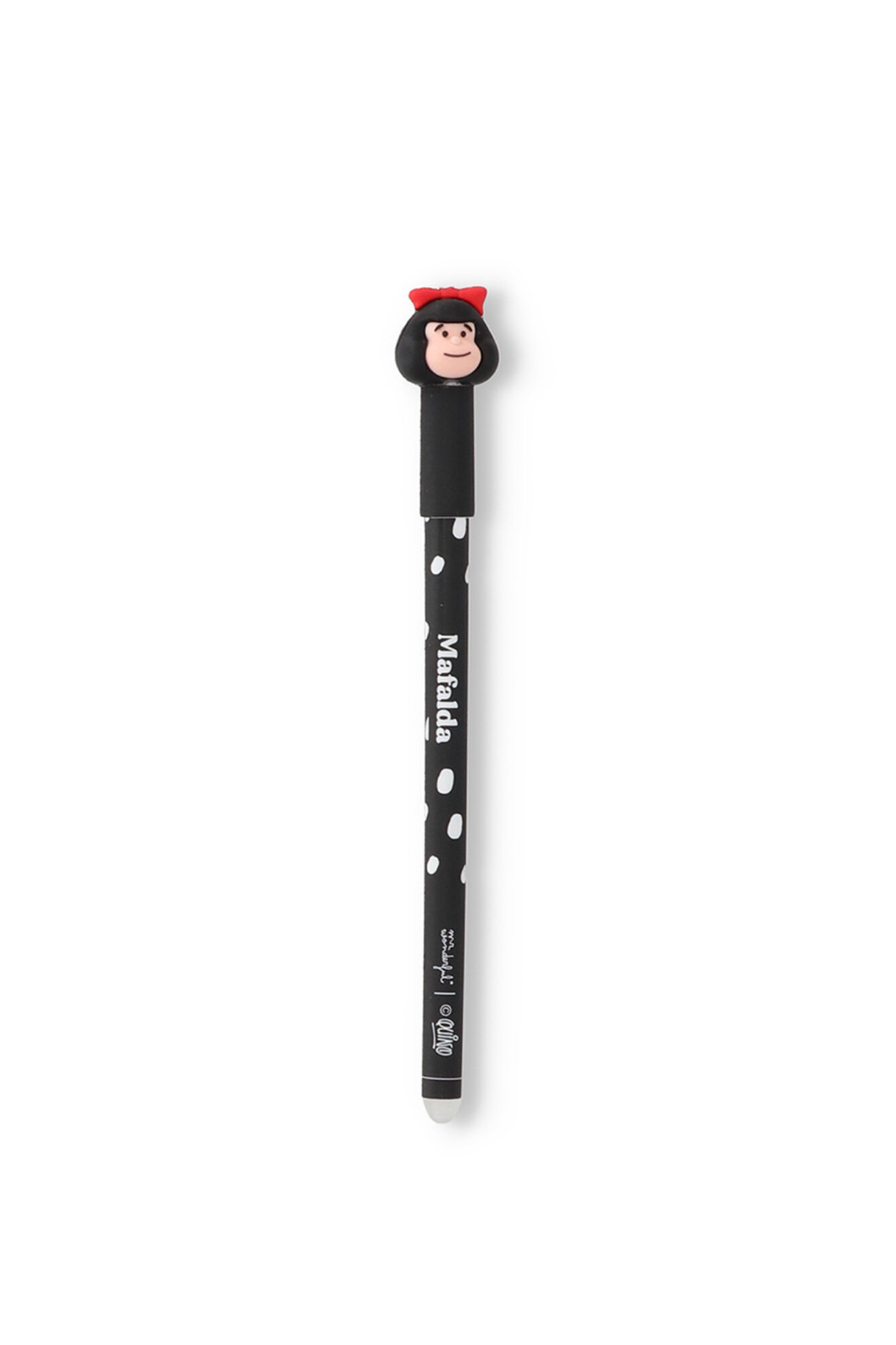 Mr. Wonderful Caneta apag&aacute;vel Bo-Bo preta - Mafalda