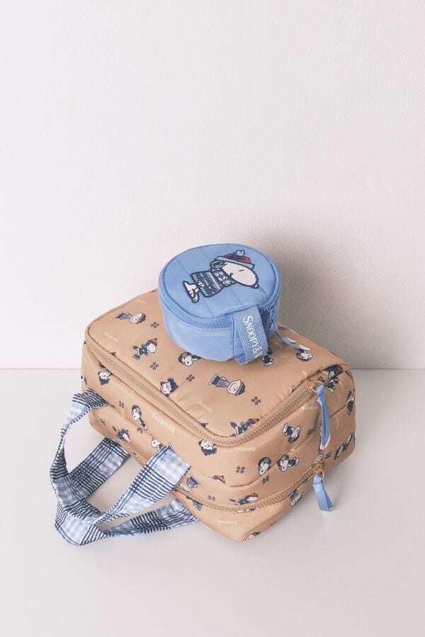 Women'secret Grande n&eacute;cessaire de higiene pessoal do Snoopy  cru