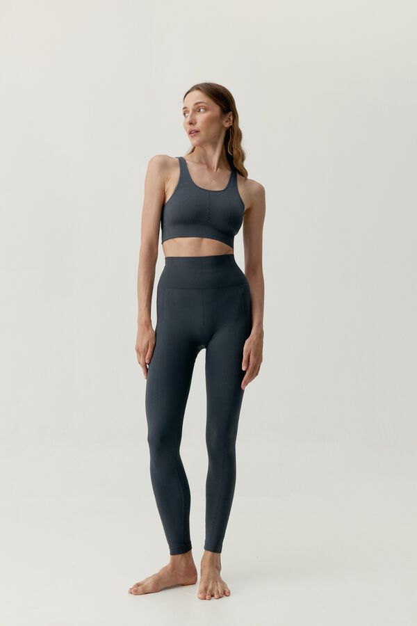 Born Living Yoga Top Naisha Blue azul
