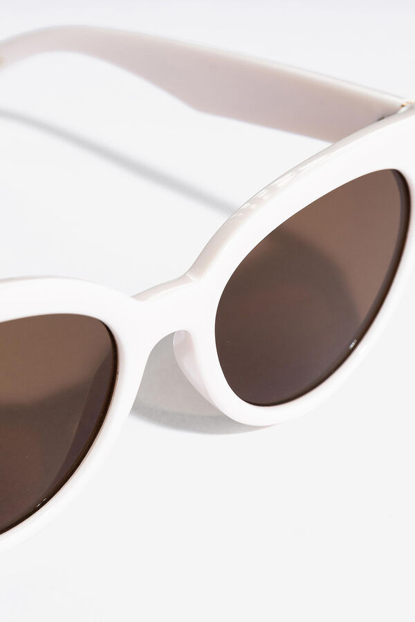 Vilanova Óculos de sol cat eye branco