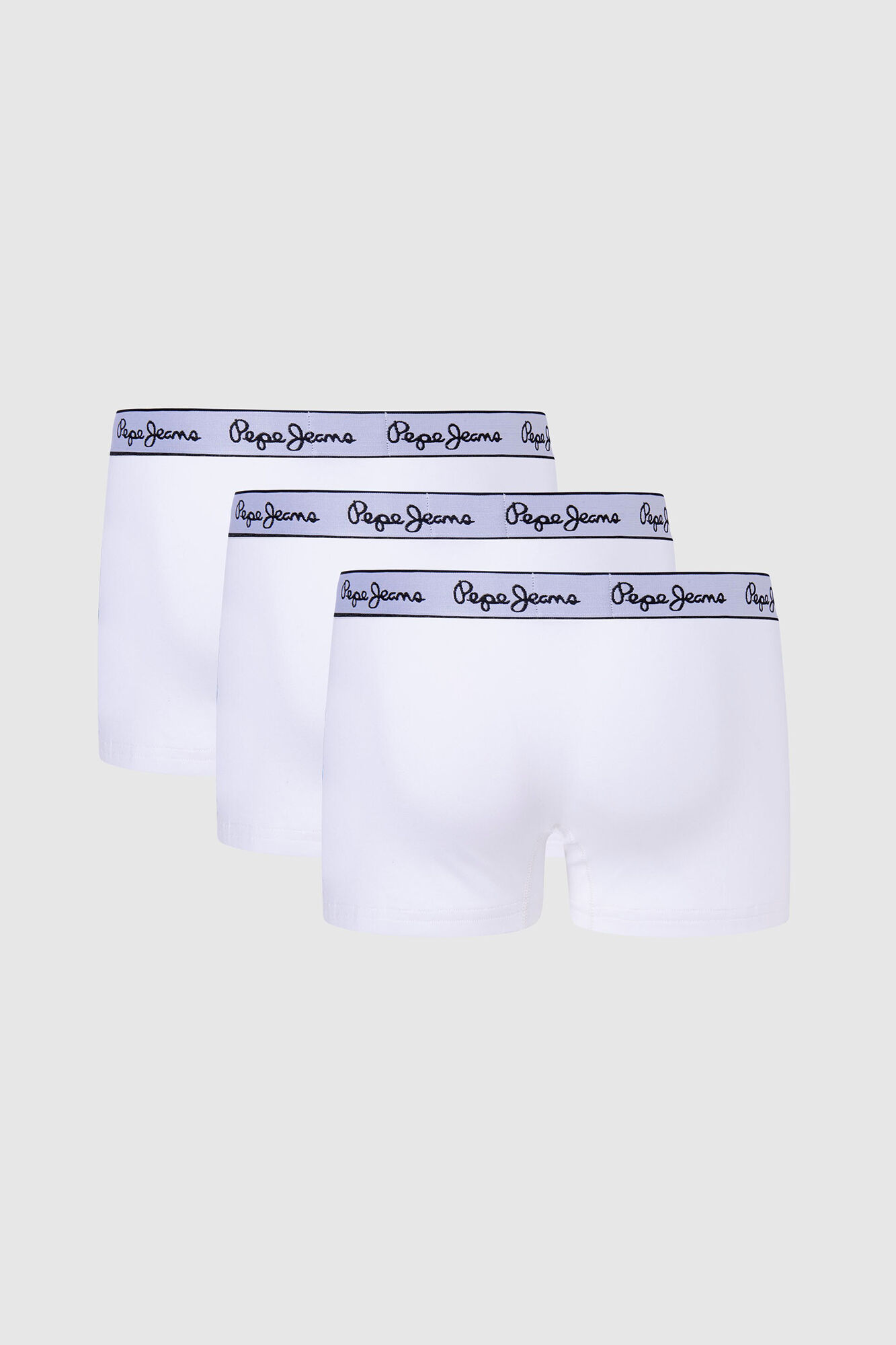 Pepe Jeans Pack de 3 boxers regulares em algod&atilde;o com elastano.