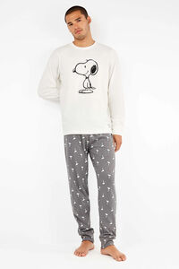 Gisela Conjunto de pijama masculino com estampado do Snoopy