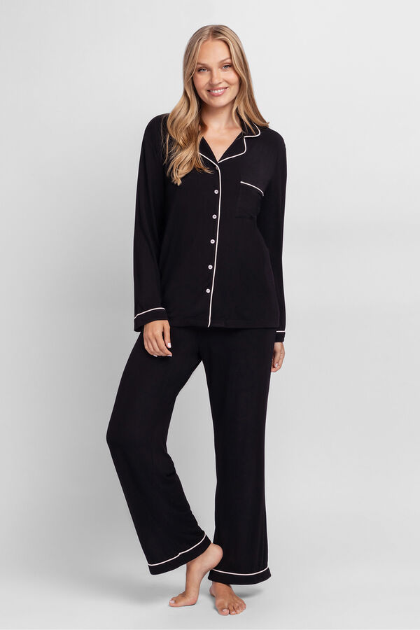 Dorina Conjunto de pijama Charli com T-shirt e calças preto