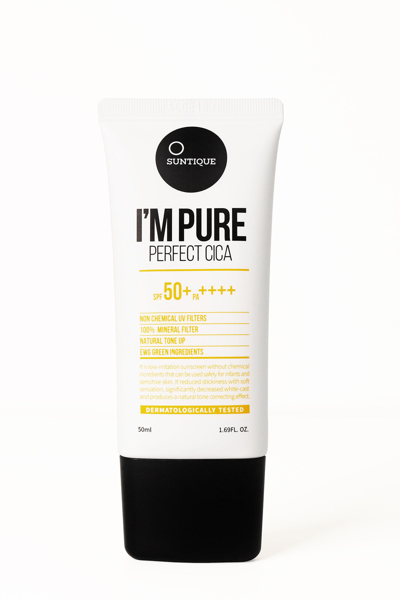 Suntique Crema protector solar I'm Pure Perfect Cica