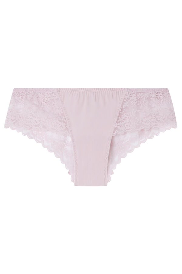 Women'secret Pink wide Brazilian panty pink