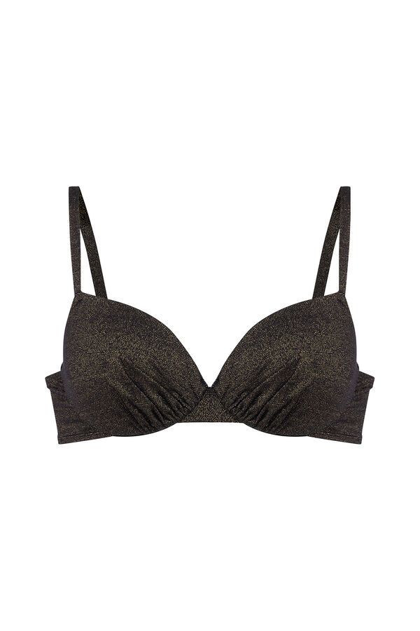 Dorina Top bikini push-up relleno Mysterio negro
