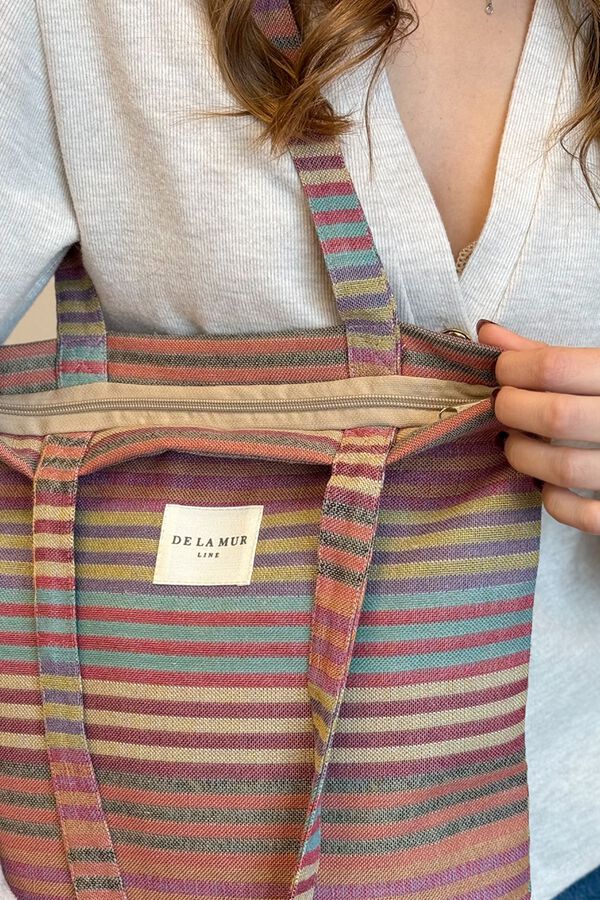 De La Mur Mala Pequena Fecho-&eacute;clair Maria estampado