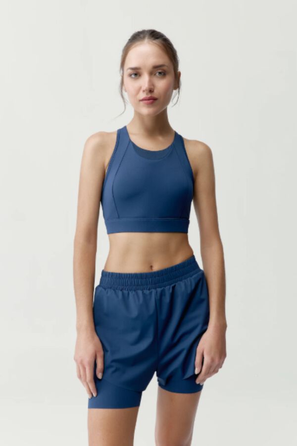 Born Living Yoga Top desportivo Bikila azul-marinho azul