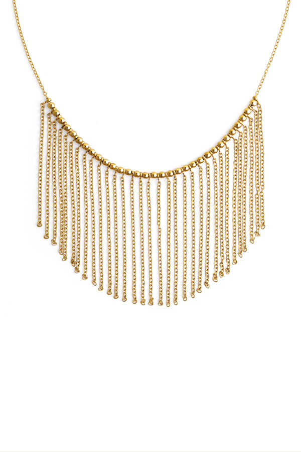 Singularu Collar Regina Acero Ba&ntilde;o Oro amarillo