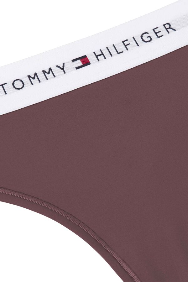 Tommy Underwear Tanga castanho cru