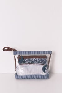 Women'secret Pack de 3 n&eacute;cessaires estampadas variadas