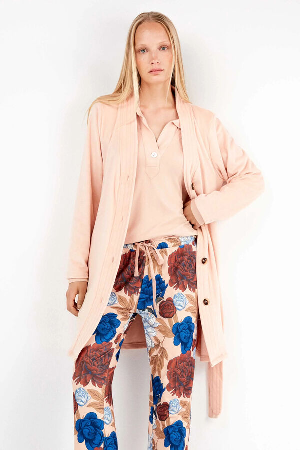 Gisela Roupão de polar robe rosa