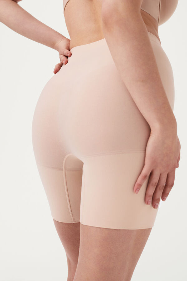 Spanx Lange Shorts mittlere Kompression Nude SPANX cru