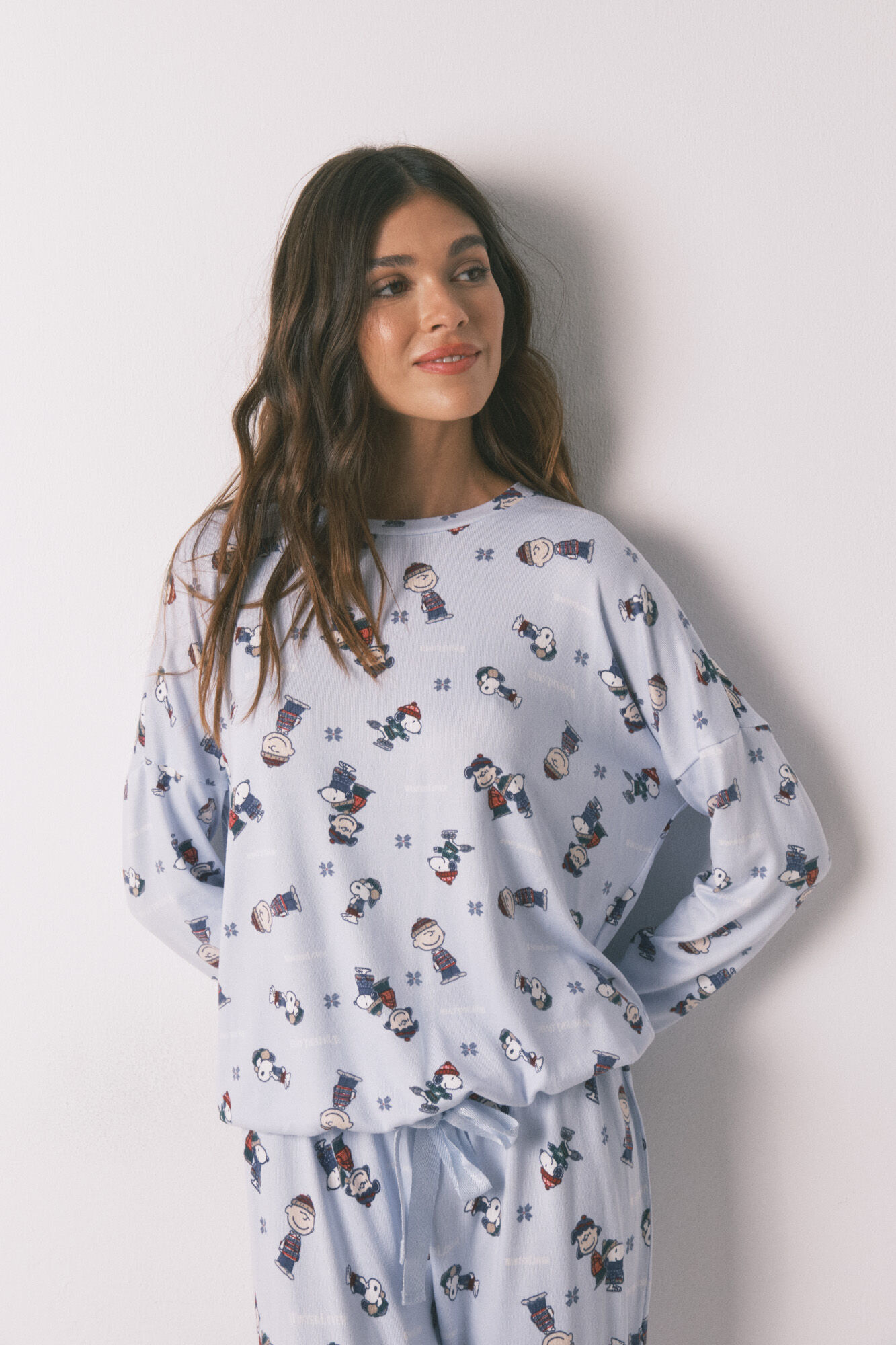 Women'secret Pijama comprido super macio do Snoopy