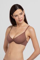 Dorina Deep neckline bra Noa nude