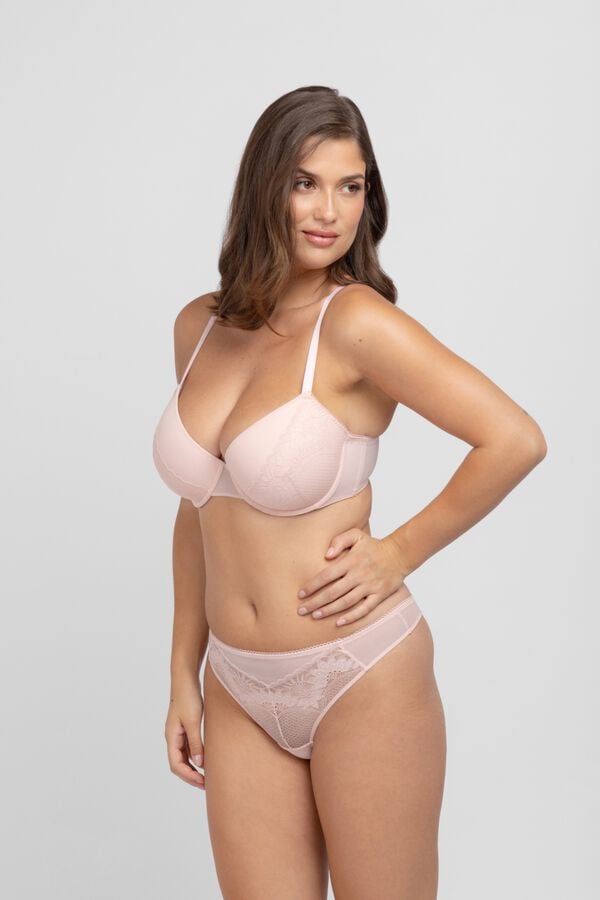 Dorina Pack de 2 soutiens com enchimento Lincoln rosa