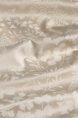 Textura Toalha de mesa resinada jacquard antimanchas castanho