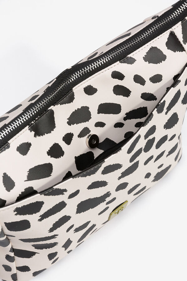 Vilanova Bolsa de Cosm&eacute;ticos con Cuerdas estampado