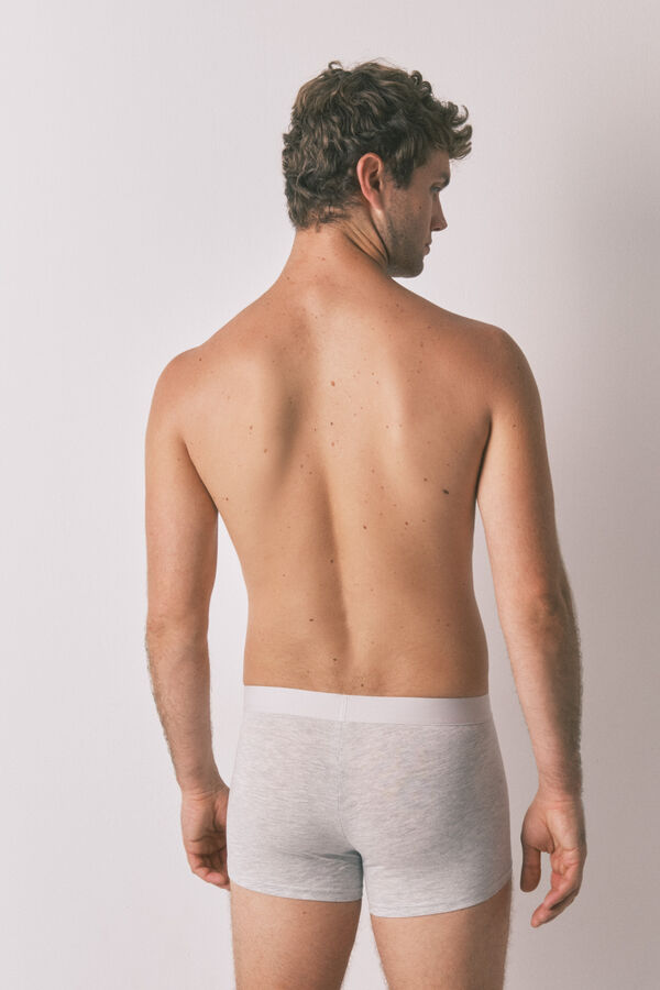 Women'secret Pacote com 2 boxers azuis lisos azul