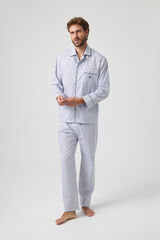 Kiff-Kiff Pijama riscas Kiff Kiff 100% algodão branco