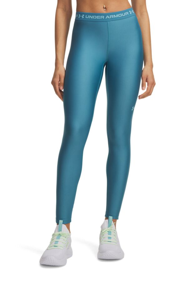Under Armour Technical compression sports leggings blue