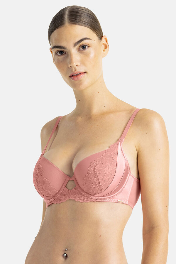 Dorina Soutien semi-almofadado Demi rosa