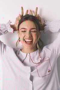 Women'secret Pijama comprido em algod&atilde;o gola Peter Pan