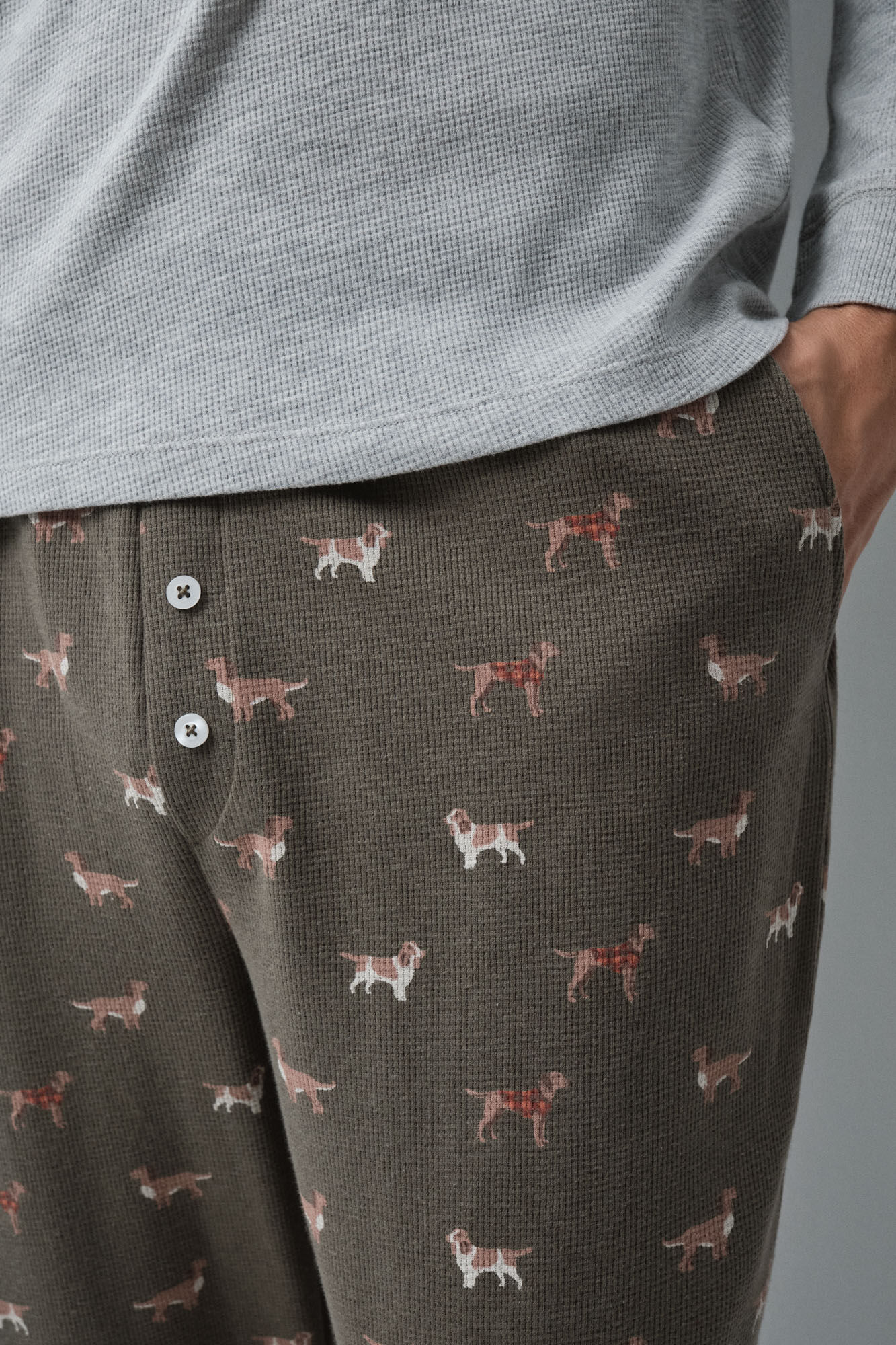 Women'secret Pijama largo estampado perros