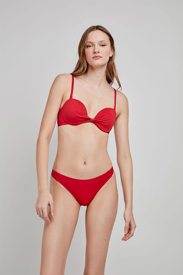 Gisela Tanga bikini rojo rojo