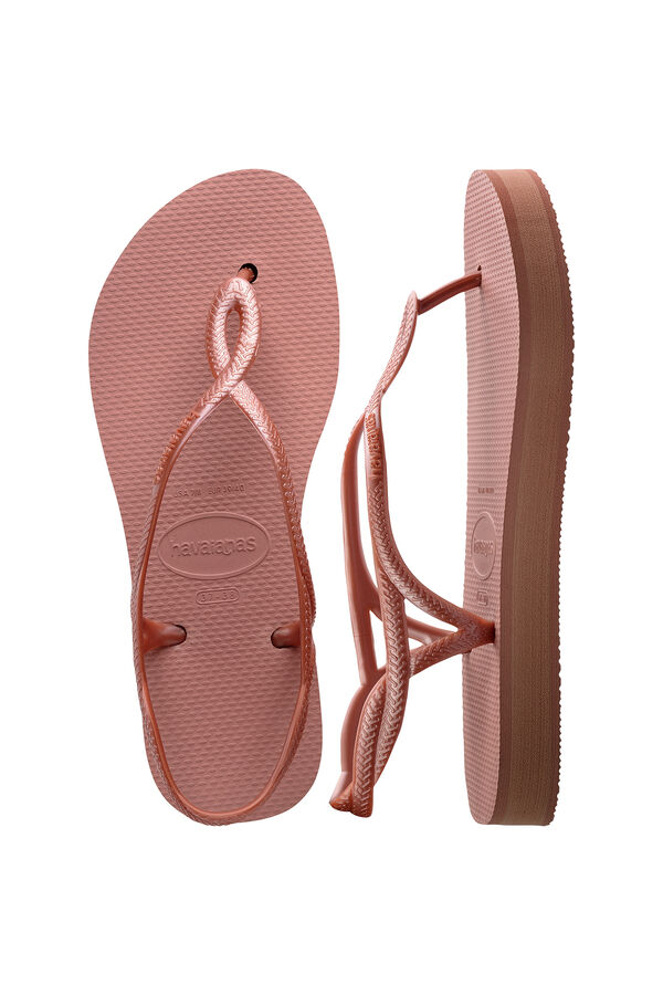 Havaianas Chinelos Hav. Luna Flatform Rosa rosa