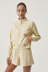 Born Living Yoga Short Naoko Oat Milk beige