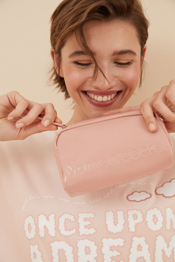 Women'secret Neceser pequeño logo rosa rosa