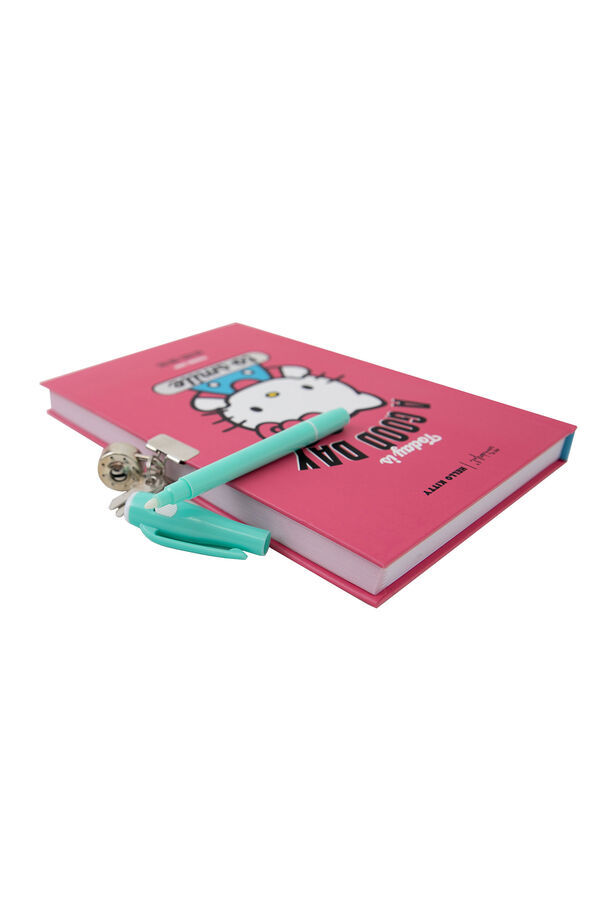 Mr. Wonderful Conjunto de 2 canetas apag&aacute;veis ​​Bo-Bo Hello Kitty - Hello Kitty e Kuromi estampado