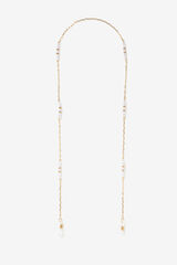 Vilanova Cadena de Gafas con Perlas printed