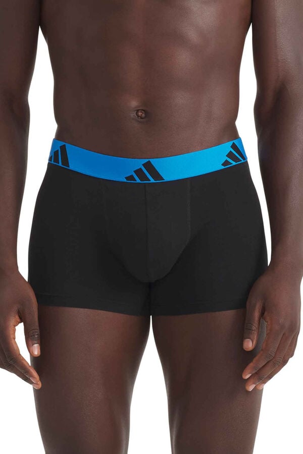 Adidas Pack 3 boxers com logo cinzento