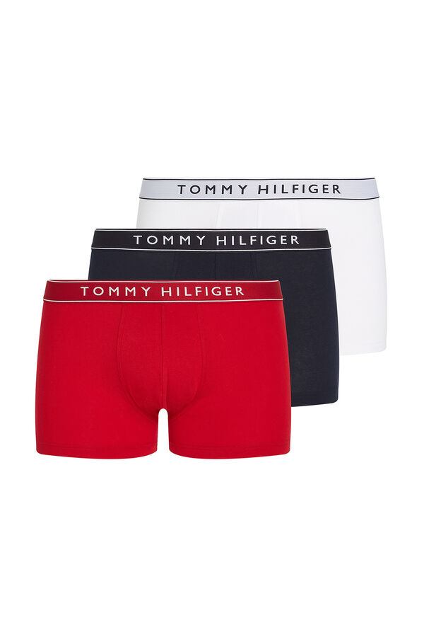 Tommy Hilfiger Pacote com 3 Boxers de Algodão estampado