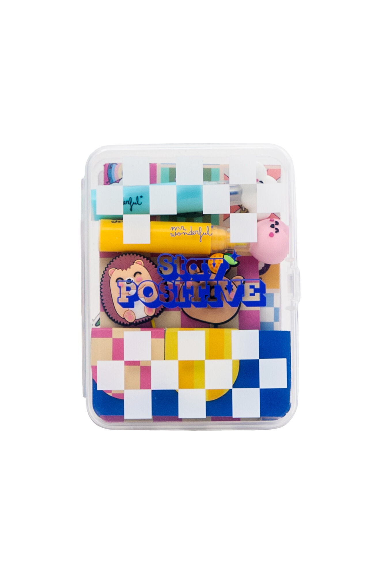 Mr. Wonderful Kit para decorar a sua agenda - Stay positive