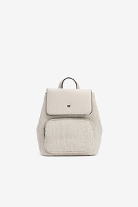 Vilanova Mochila texturizada com aba