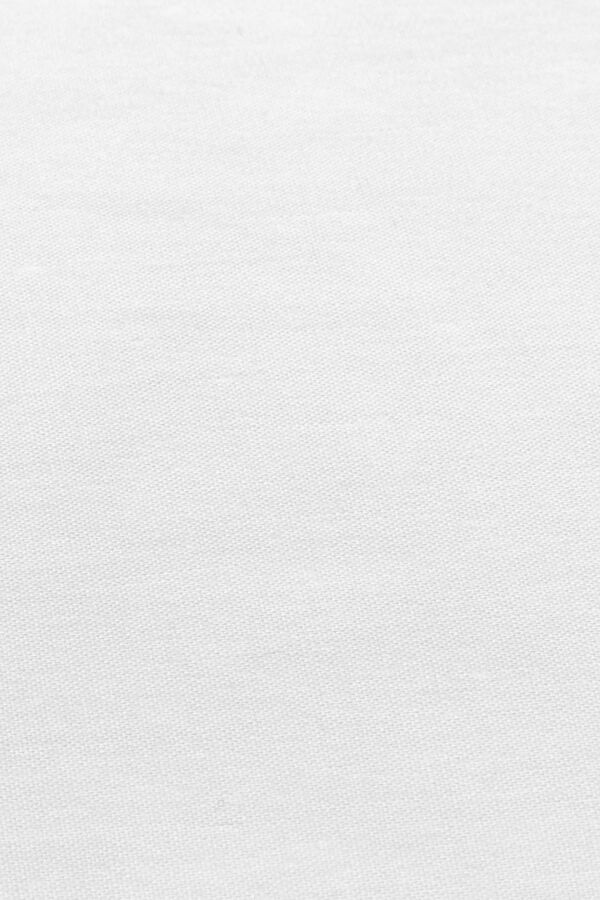 Womensecret Set 2 fundas almohada algodón combinación tejidos. Cama 150-160cm. blanco