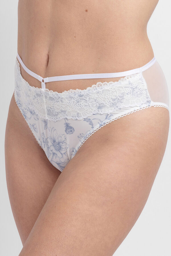 Dorina High-leg panty Darla white