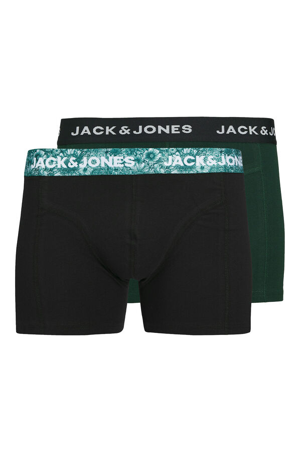 Jack & Jones Pack 2 Boxers preto
