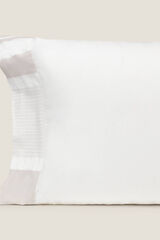 Womensecret Conjunto 2 capas almofada 100% algodão texturas. Cama 150-160 cm. bege